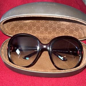 Authentic Gucci Brown Sunglasses